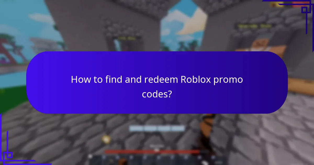 How to find and redeem Roblox promo codes?