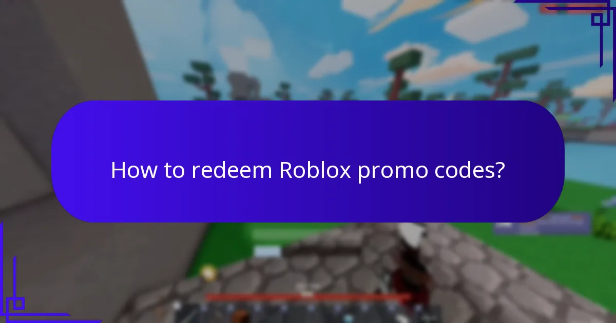 Which Roblox promo codes are currently active?