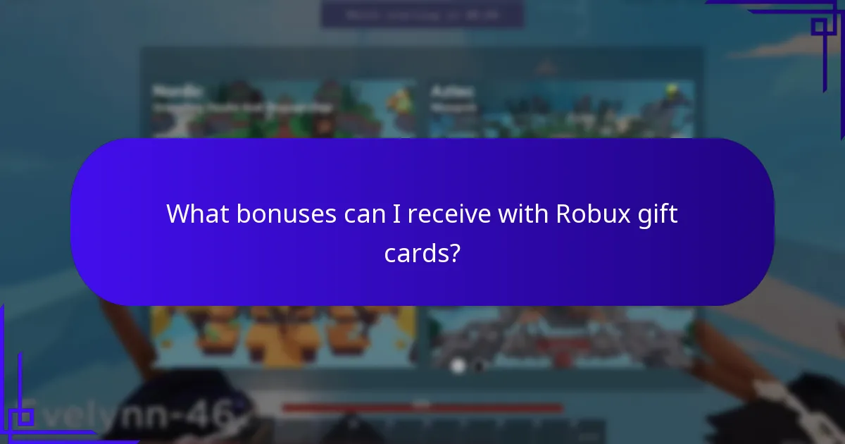 What are the risks or limitations of Robux gift card bonuses?