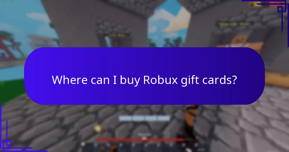 Where can I buy Robux gift cards?